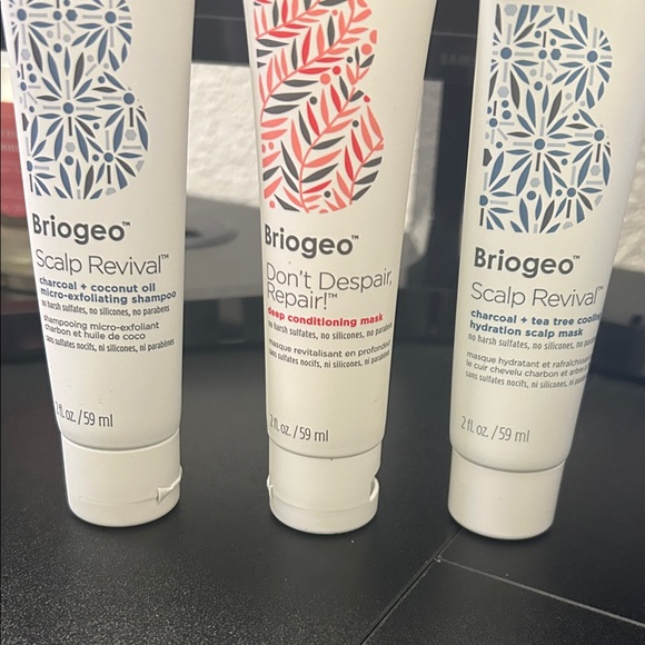 Briogeo Hair Care Trio - Shampoo, Conditioner and mask - Picture 2 of 2